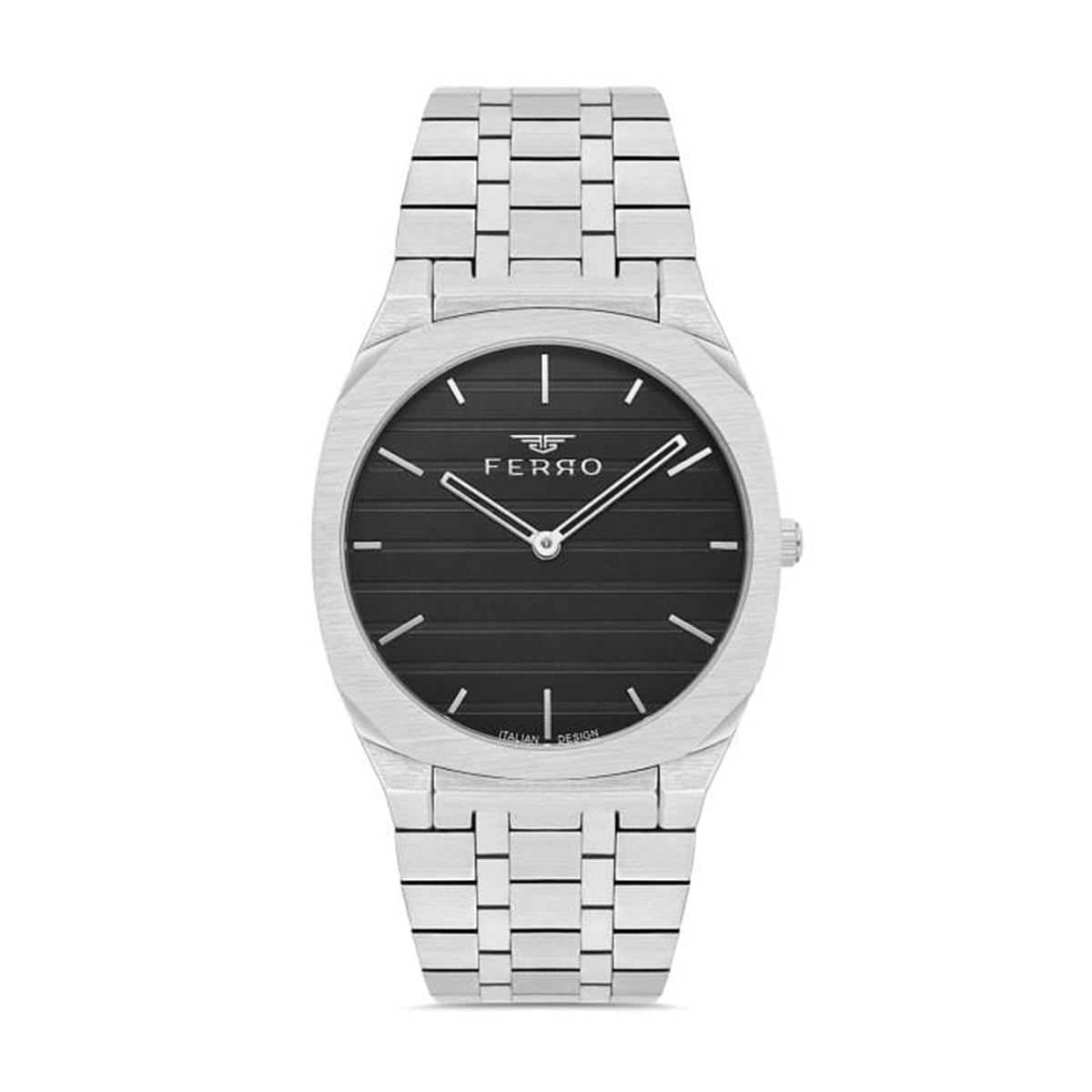 MONTRE FERRO HOMME SIMPLE ACIER